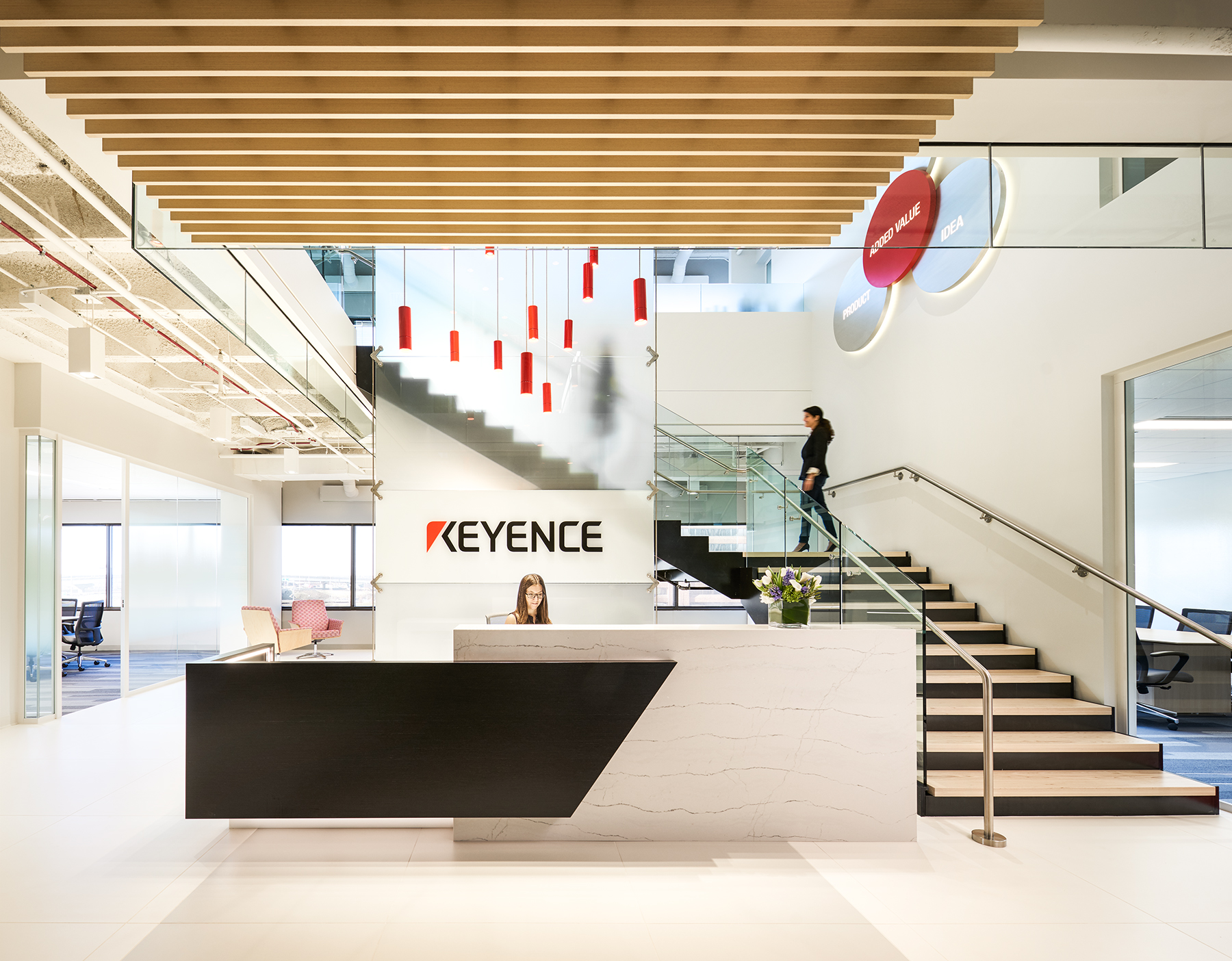 Keyence Corporation Custom Lighting Mockup Executive Construction